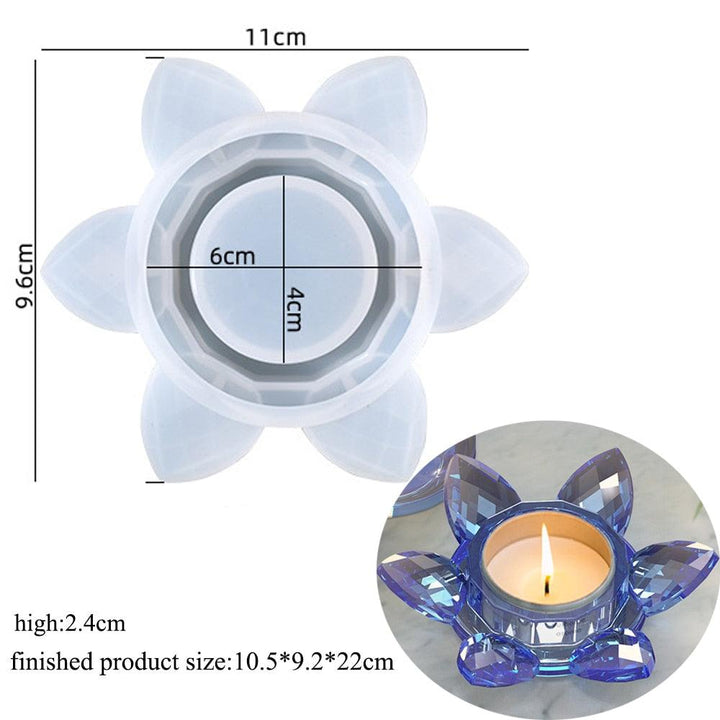 Lisslune | Round Silicone Molds for Creative Candle Holders and Stylish Plant Pots: Elevate Your Home Decor Projects