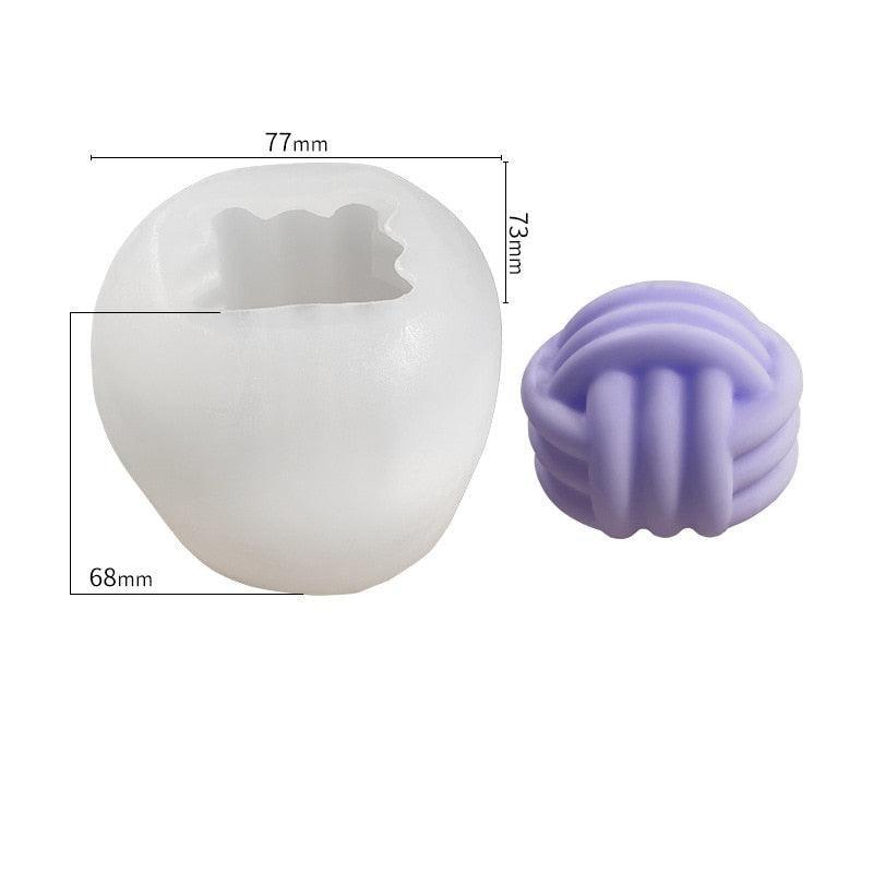 Lisslune | DIY Silicone Mold Set for Candles, Wax Melt, and Soap Creations