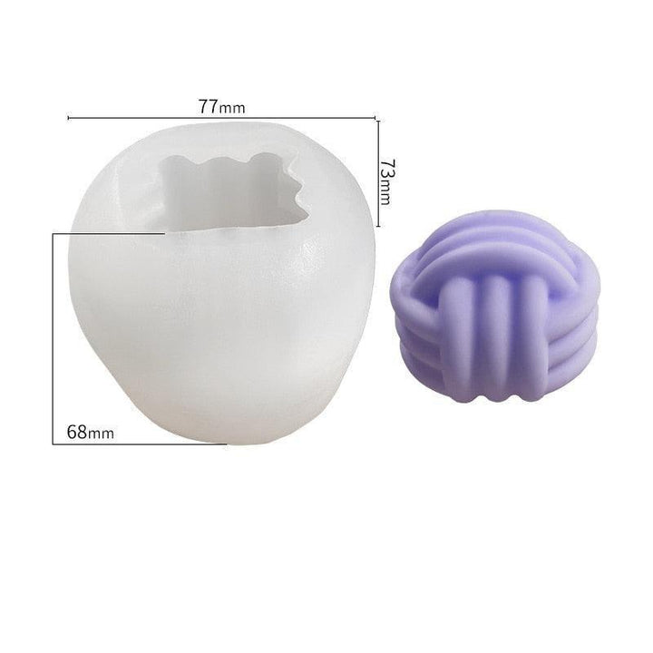 Lisslune | DIY Silicone Mold Set for Candles, Wax Melt, and Soap Creations