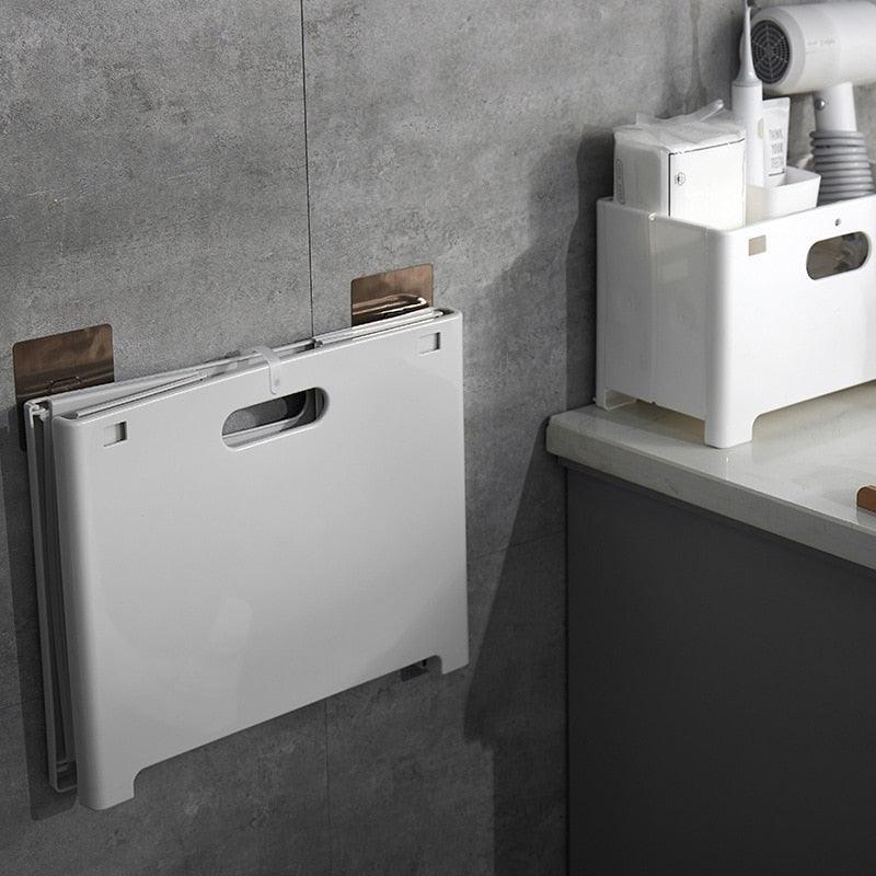 Lisslune | Stylish Wall Mounted Folding Laundry Basket: The Ultimate Space Saving Organizer