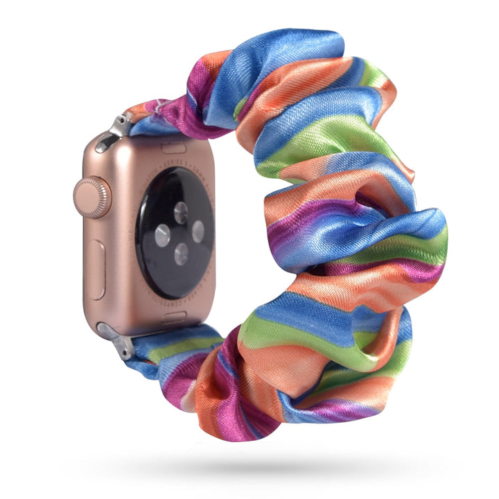 Lisslune | ELASTIC Apple Watch BAND IN HAIR TIE STYLE