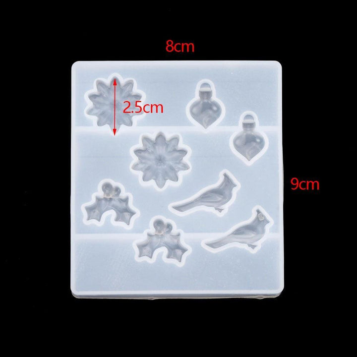 Lisslune | Charming Snowflake DIY Craft Set for Unique Christmas Jewelry and Ornaments
