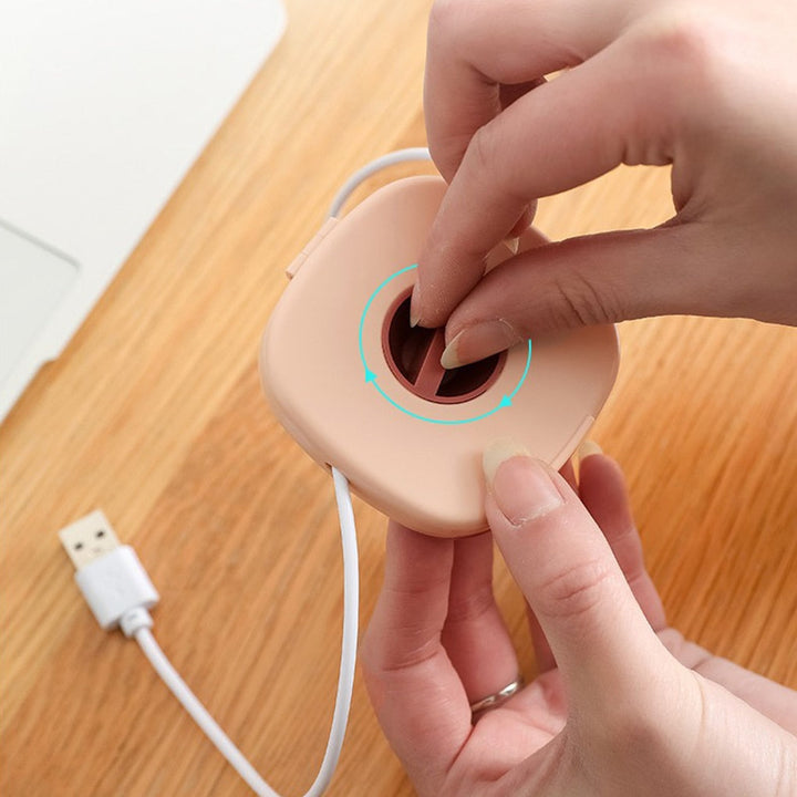 Lisslune | Charging Cable Headphone Cable Winder Portable Box