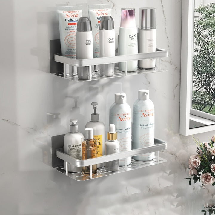 Lisslune | Bathroom shelves corner shelf without drilling shower shelf holder