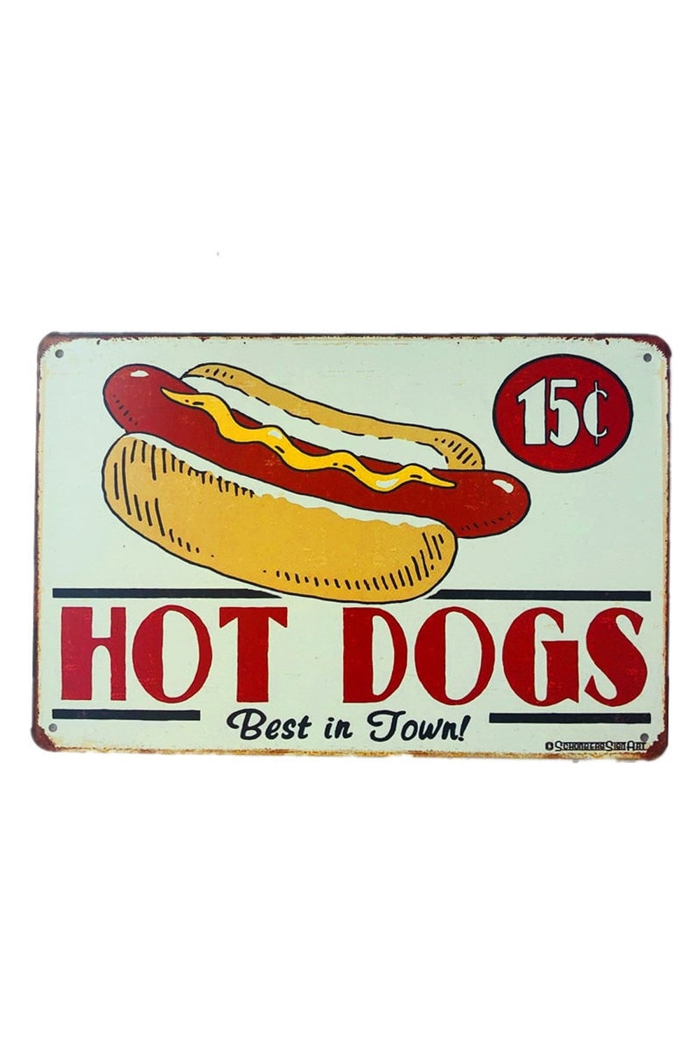 Lisslune | Food Theme Metal Poster