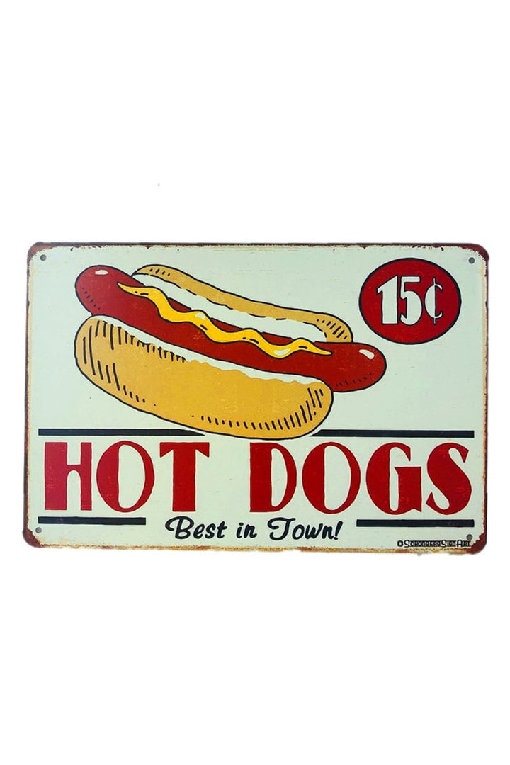 Lisslune | Food Theme Metal Poster