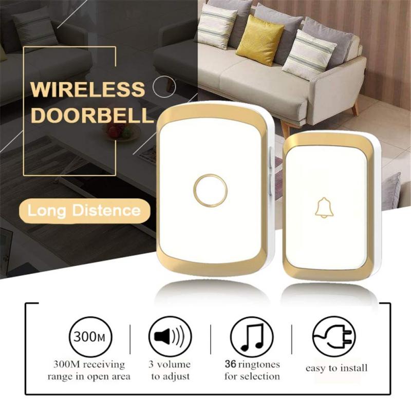 Lisslune | Touch Button Smart Wireless Doorbell