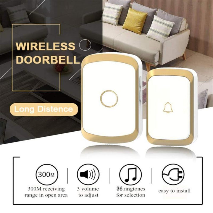 Lisslune | Touch Button Smart Wireless Doorbell