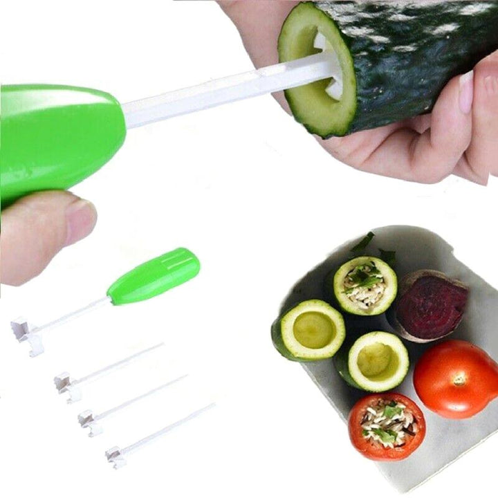 Lisslune | Round Hollowing Tool for Stuffed Vegetables (4-piece Set)