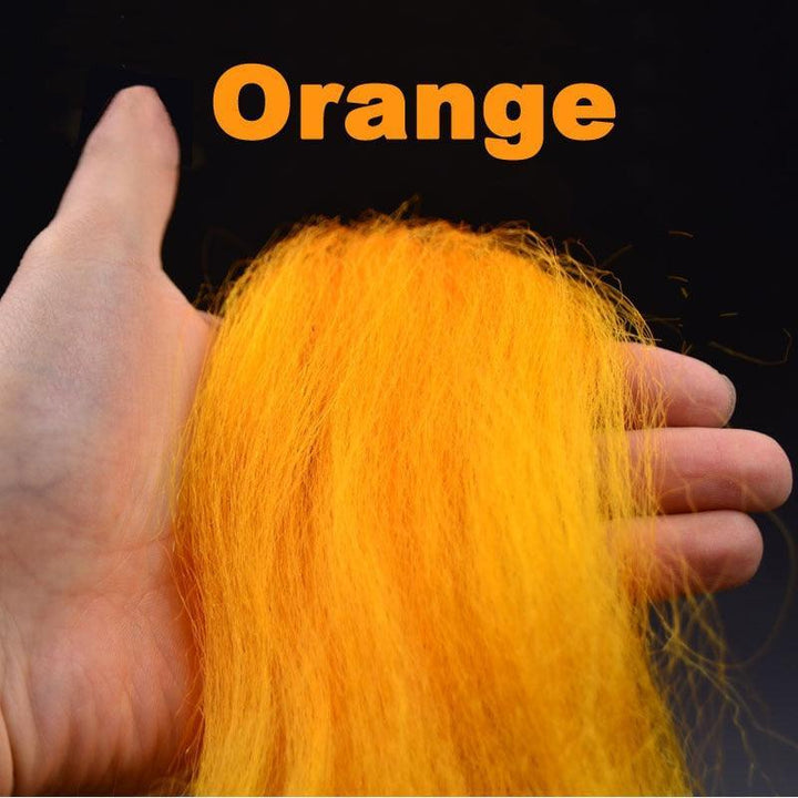 Lisslune | Premium Fly-Tying Fiber Set: 12 Vibrant Colors for Creative Streamer Designs
