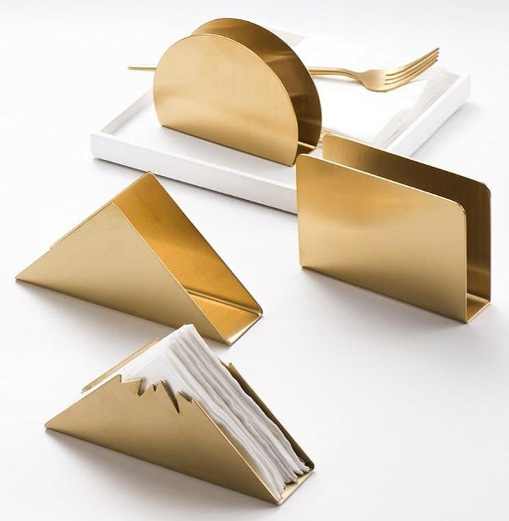 Lisslune | Napkin Holder - SteelElegance - Simple & Stylish - Sustainable Stainless Steel