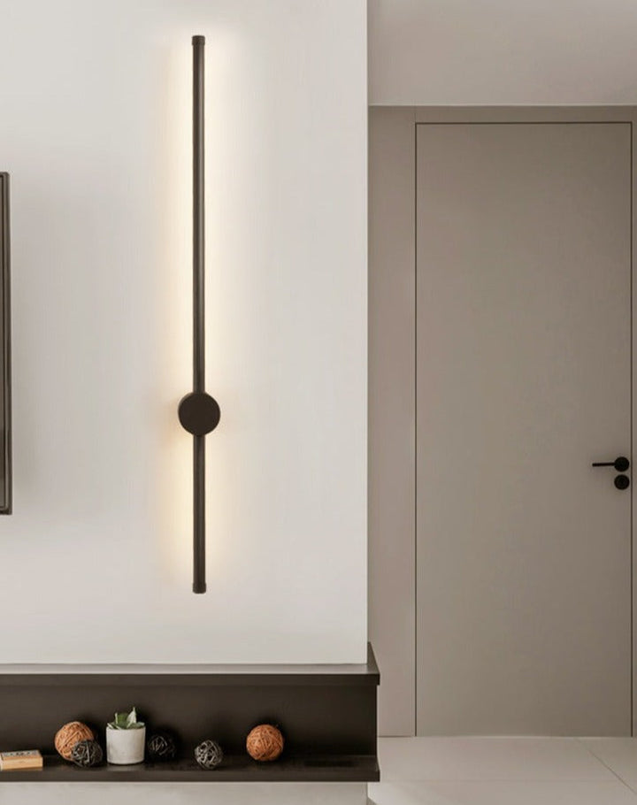 Lisslune | NordicRod – Minimalist Wall Lamp with Plug for Chic Interiors