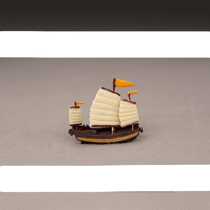 Lisslune | Nautical Charm: Exquisite Handcrafted Sailboat Sculpture