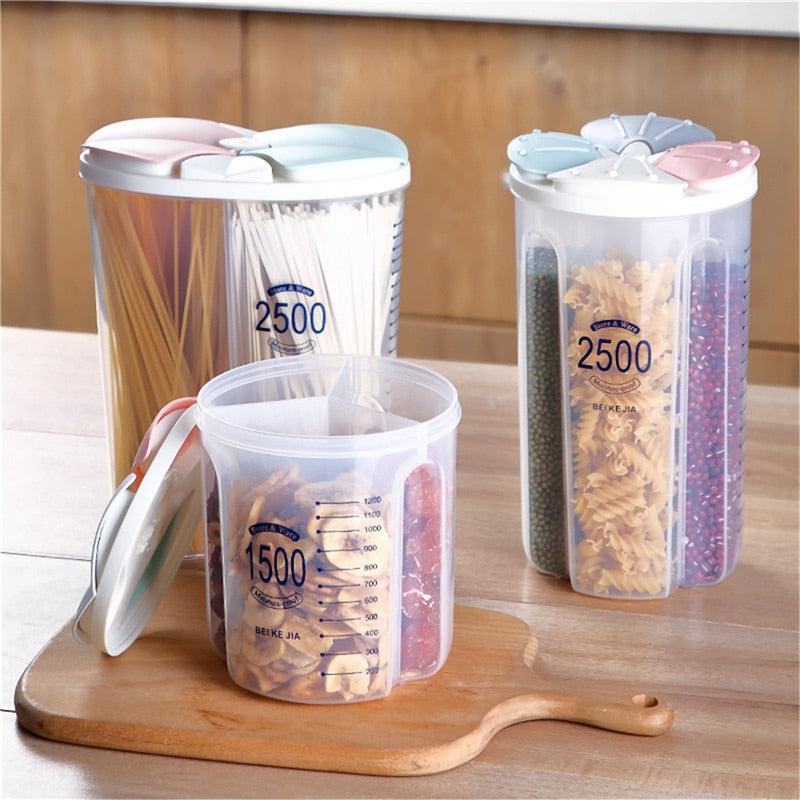 Lisslune | Revolutionary Rotating Cereal Dispenser for Effortless Kitchen Organization