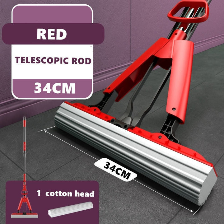 Lisslune | Handle Ease Foldable Effortless Floor Mop