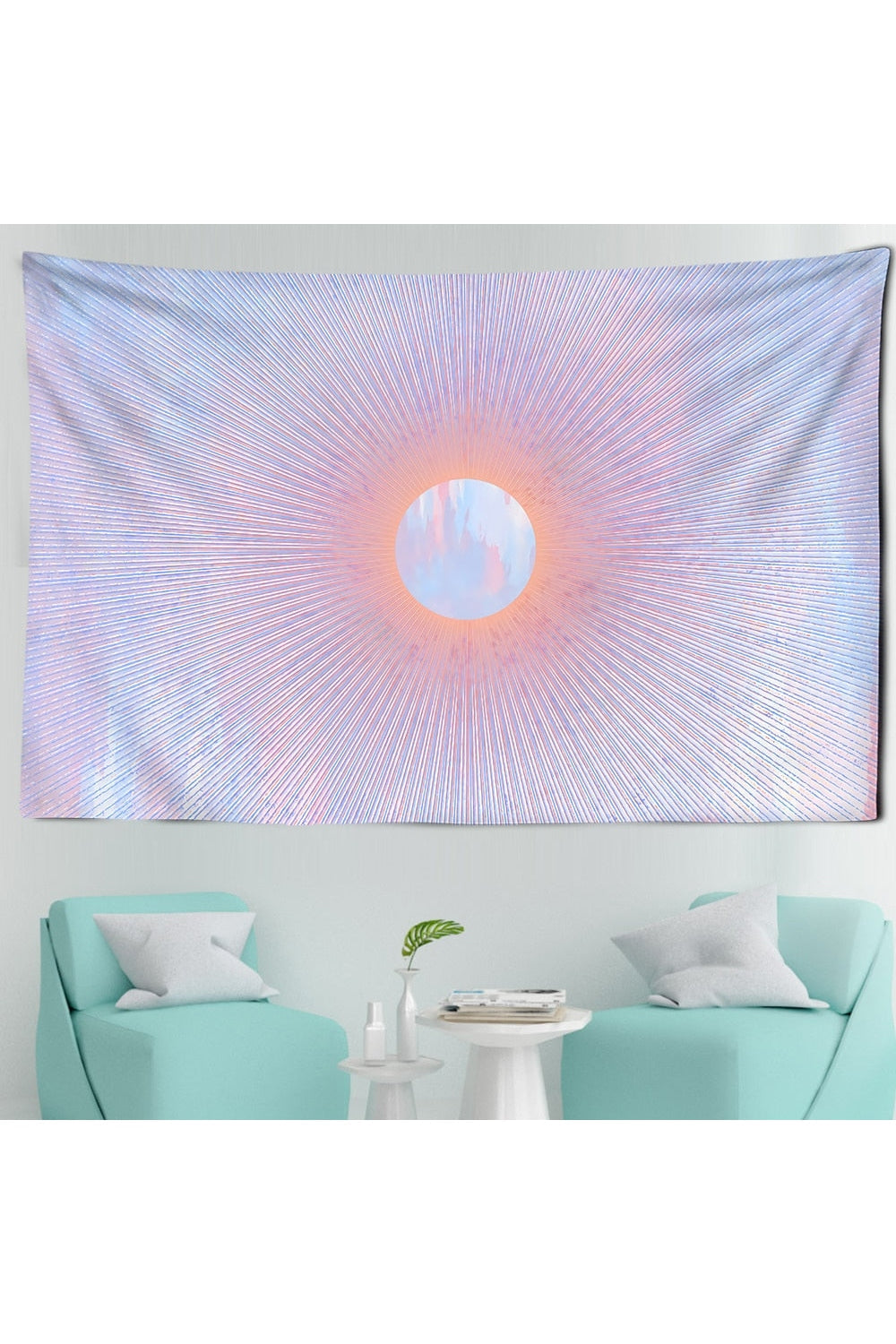 Lisslune | Pink Wall Tapestry