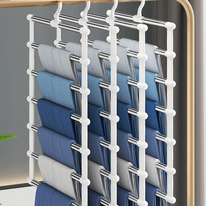 Lisslune | High-Quality Stainless Steel Wardrobe Organizer for Improved Storage Solutions