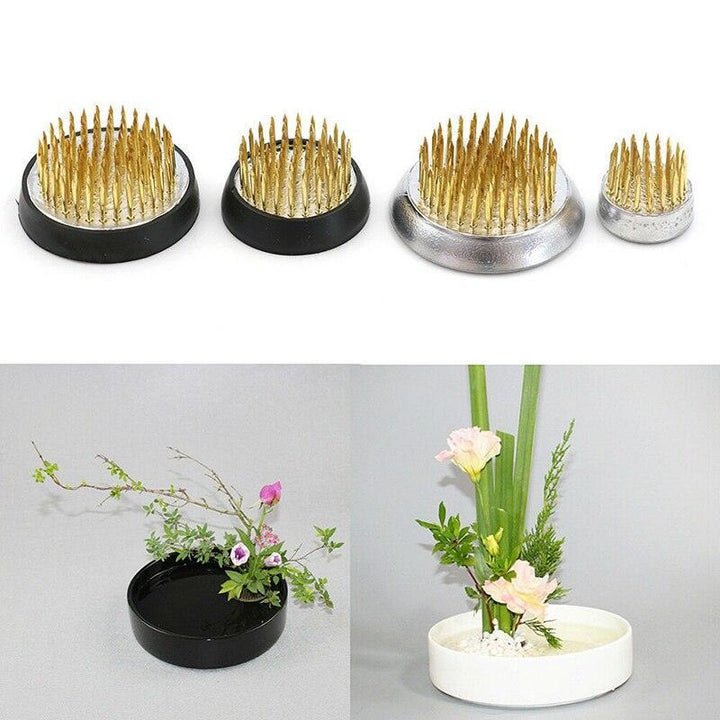 Lisslune | Transform your floral designs with the Ikebana brass pin frog collection