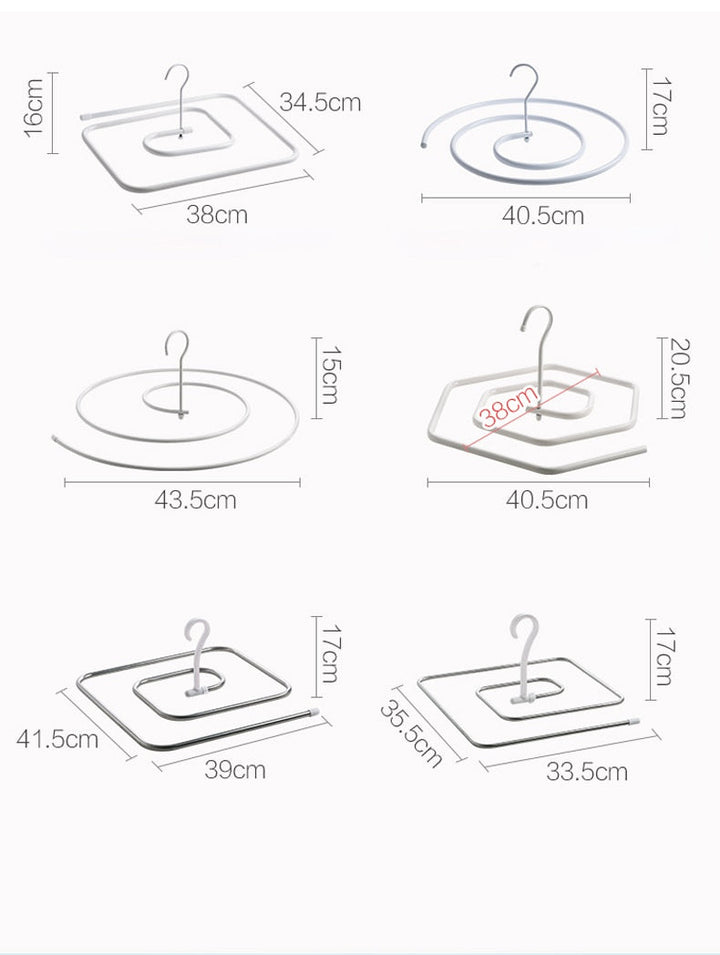 Lisslune | Rotating Spiral Space-Saving Drying Rack