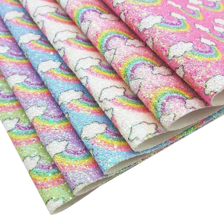Lisslune | Shimmering DIY Fabric Bundle: Perfect for Hair Bows and Creative Craft Projects