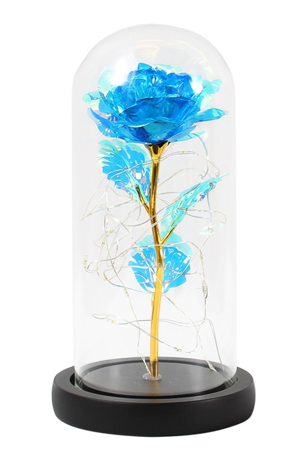 Lisslune | illuminated enchanted rose lamp