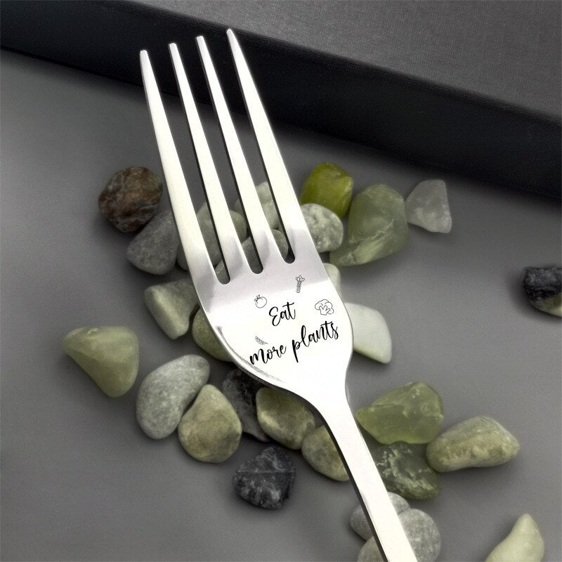 Lisslune | Romantic engraved fork
