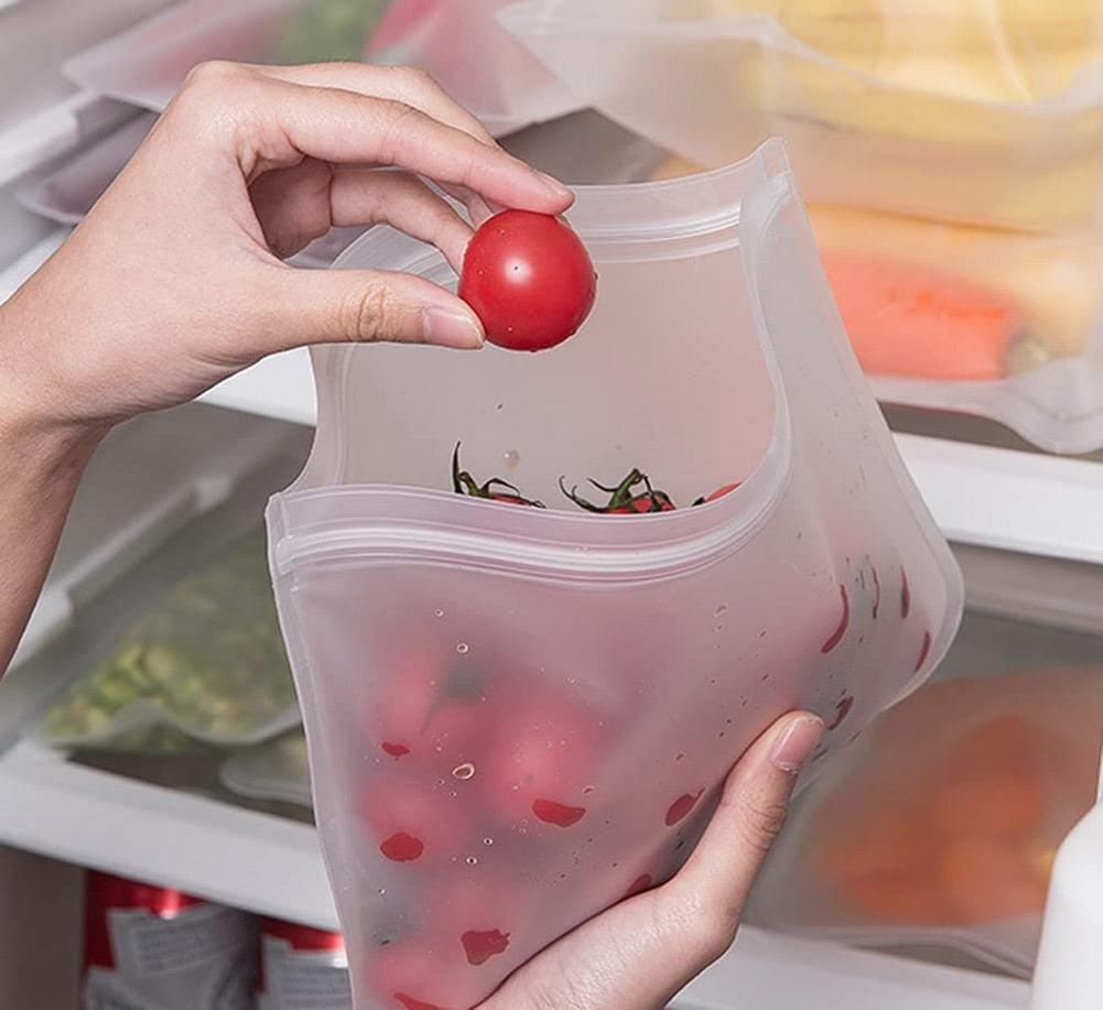 Lisslune | Eco-friendly silicone food storage bags - Keep your food effortlessly fresh