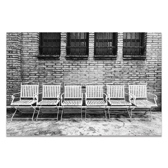 Lisslune | Street Canvas Poster