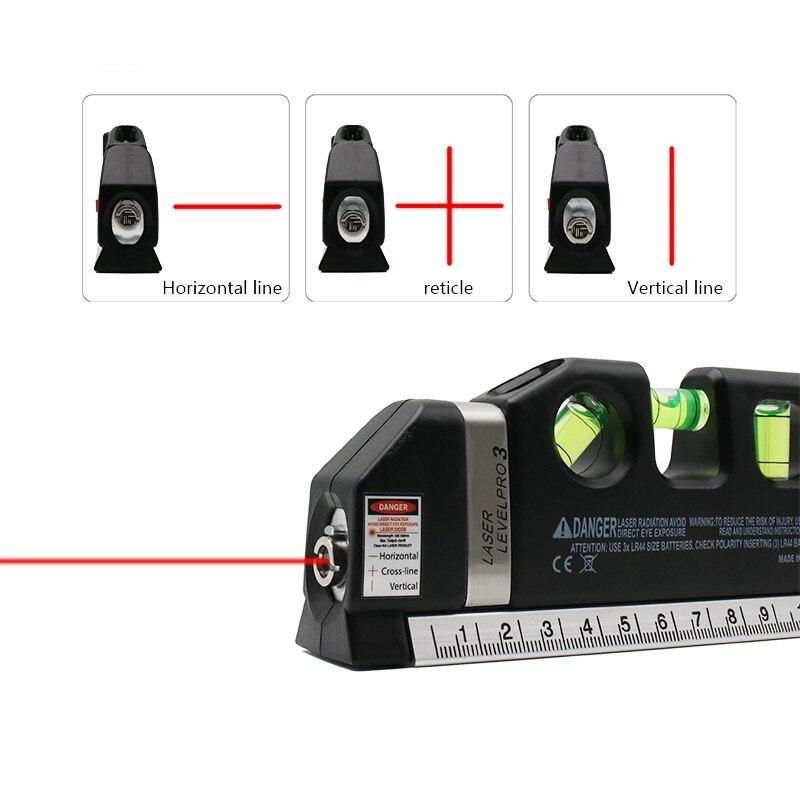 Lisslune | Laser level with measuring tape