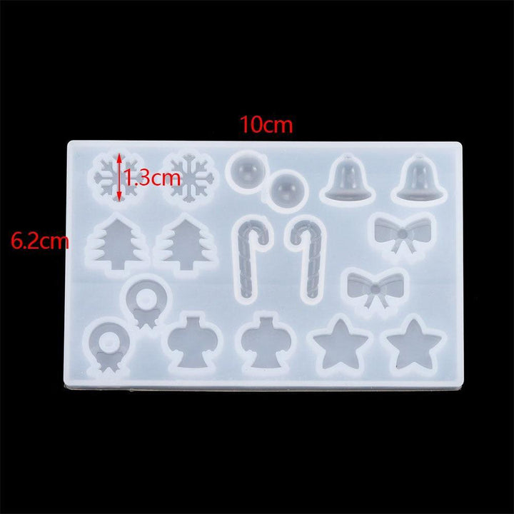 Lisslune | Charming Snowflake DIY Craft Set for Unique Christmas Jewelry and Ornaments