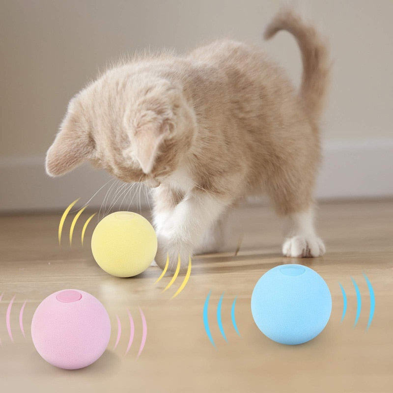 Lisslune | Interactive Cat Toy with Sound - Smart Ball