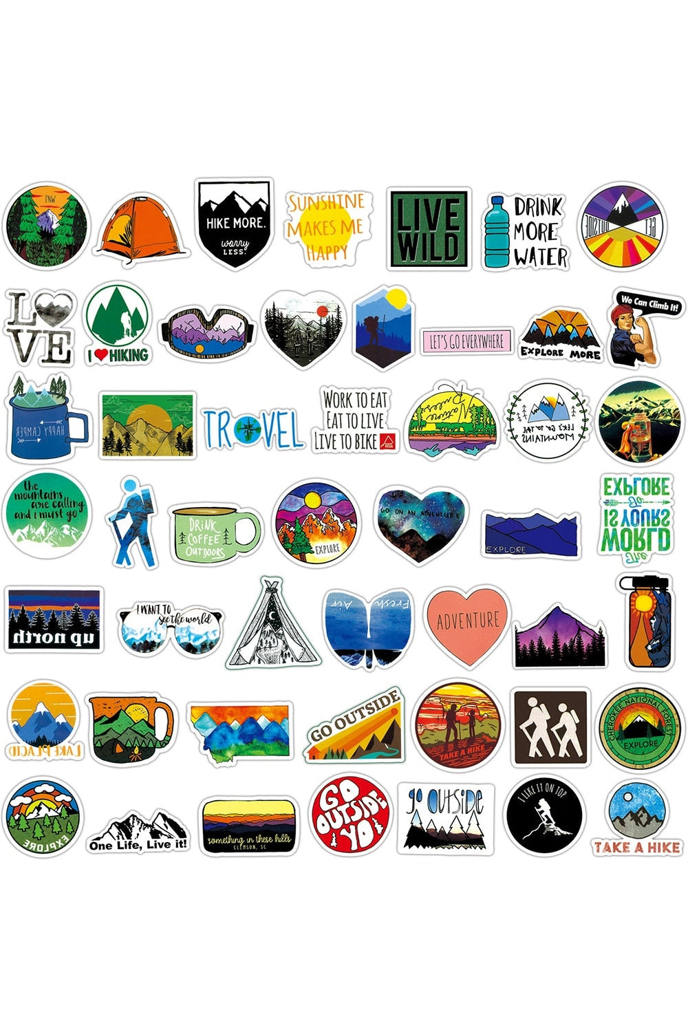 Lisslune | Adventure Scrapbooking Stickers