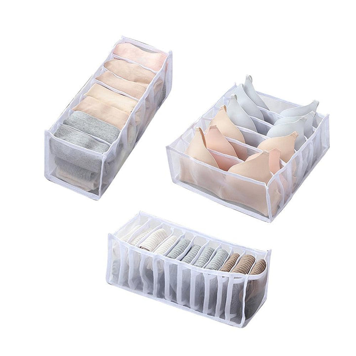 Lisslune | Underwear and sock storage solution - Compact organizer for tidy wardrobes