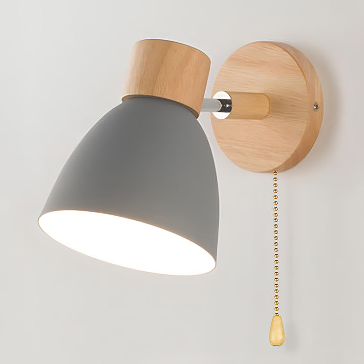 Lisslune | Scandinavian Inspired Wall Light with Easy Pull Switch