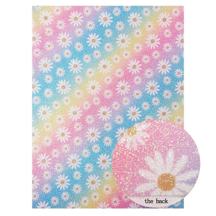 Lisslune | Sparkling Pink Faux Leather Crafting Sheets - Elevate your DIY projects