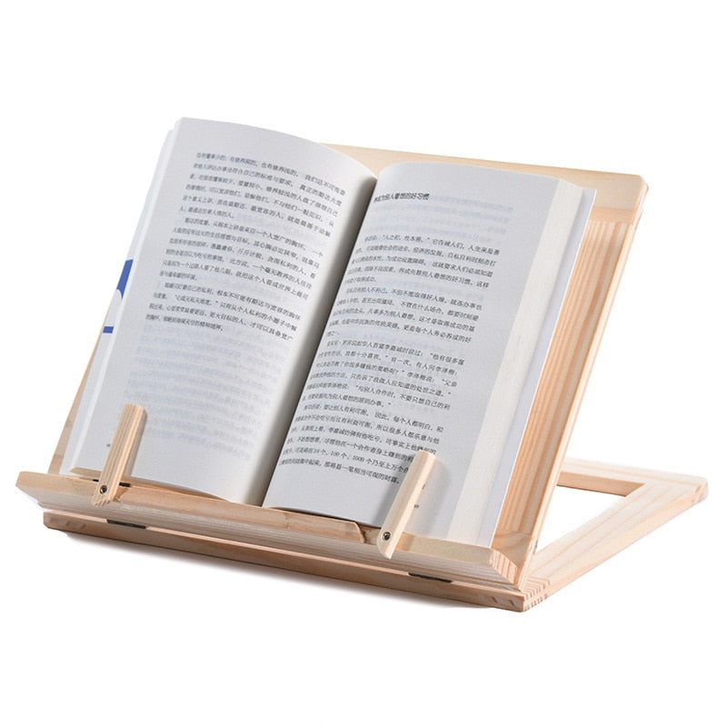 Lisslune | Creative Bookworm Wooden Tablet Stand