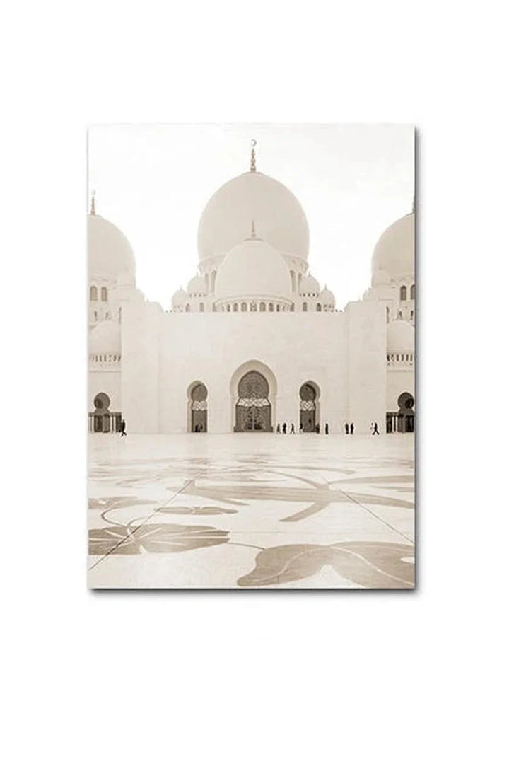 Lisslune | Academy Moroccan Canvas Poster