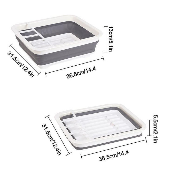 Lisslune | Space-saving stackable dish drying rack and kitchen organizer