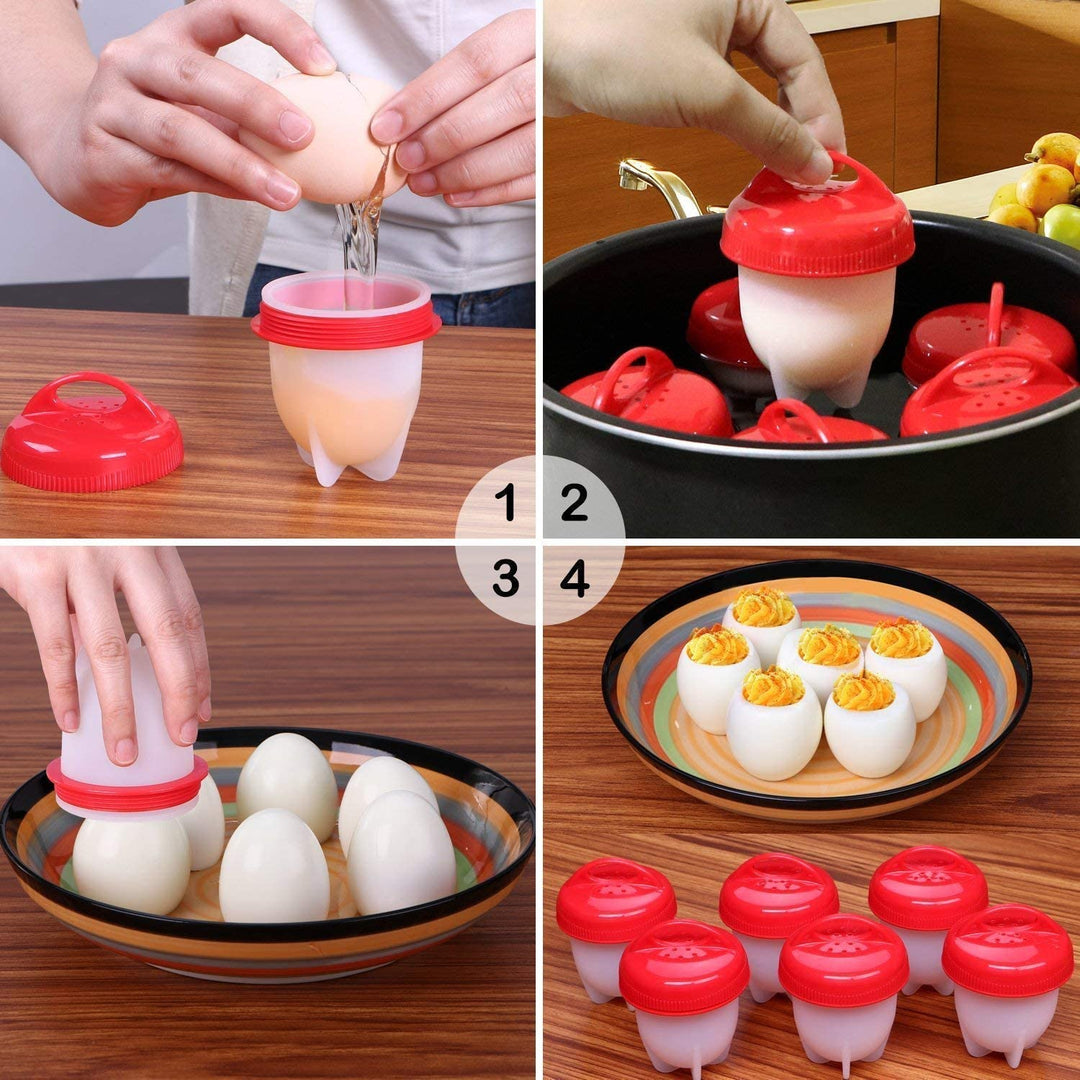 Lisslune | Silicone Egg Cooker without Shell