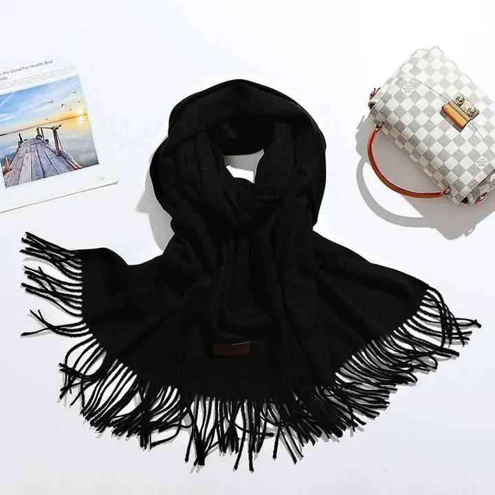 Lisslune | Women’s Cotton Winter Scarf – Soft, Warm, Elegant Style