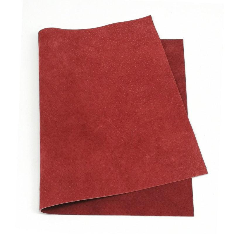 Lisslune | Vibrant Pig Split Suede Leather - Perfect for Creative and DIY Projects
