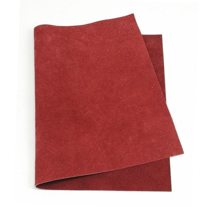 Lisslune | Vibrant Pig Split Suede Leather - Perfect for Creative and DIY Projects
