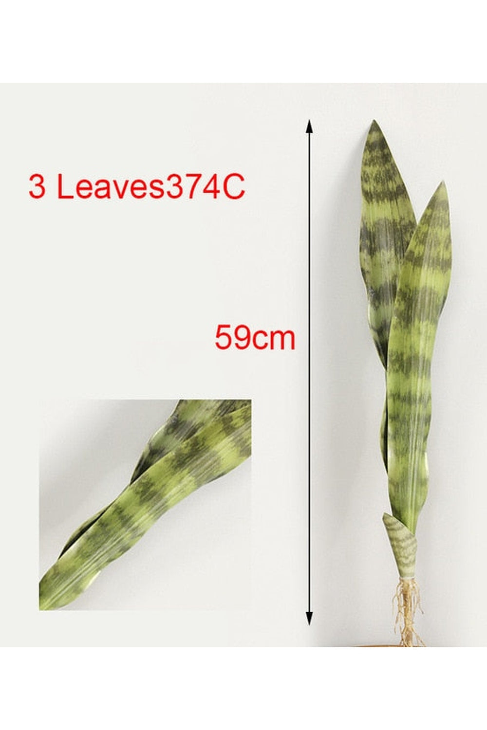 Lisslune | Majesty Artificial Tiger Piran Plant