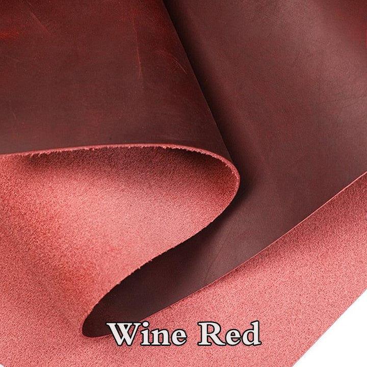 Lisslune | Enchanted Dark Orange Witchcraft Synthetic Leather Craft Sheet - 2mm: Ignite your creative magic