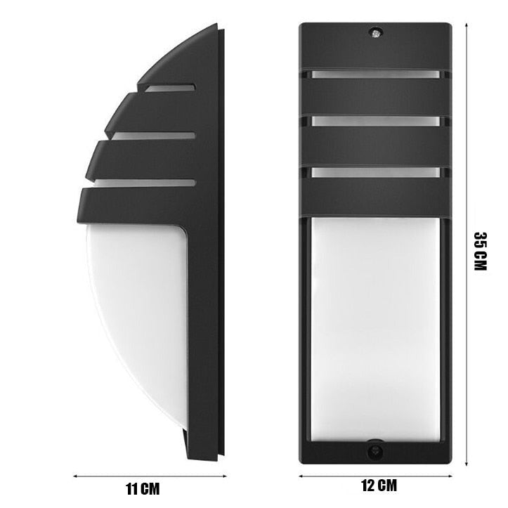 Lisslune | Radar Motion Sensor Waterproof LED Outdoor Wall Light