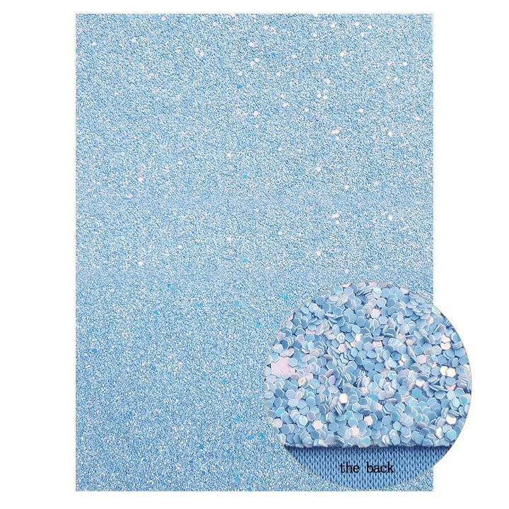Lisslune | Glittering Chunky PU Leather Look: The Ultimate DIY Craft Companion