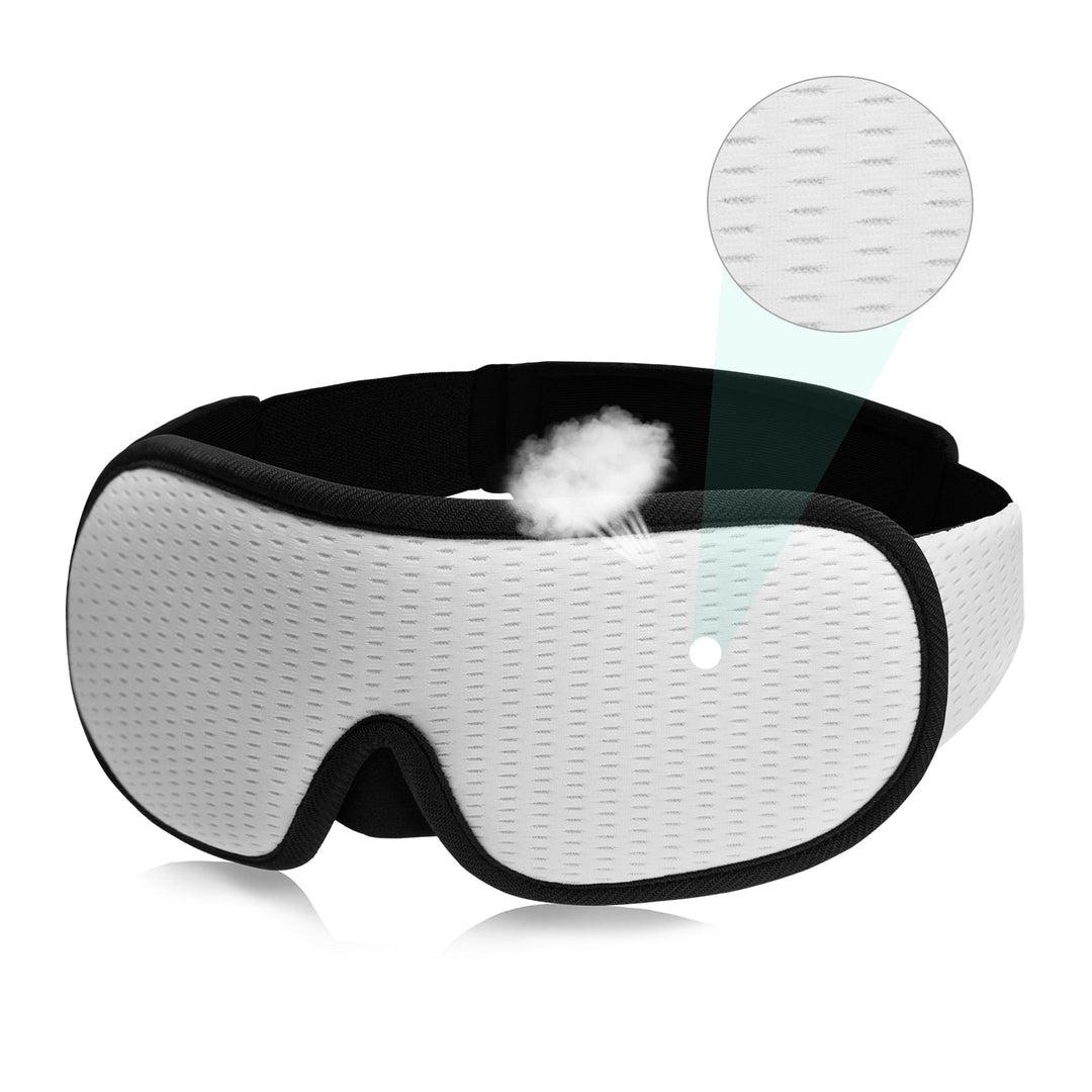 Lisslune | 3D Sleep Mask | Light Blocking and Soft Padded
