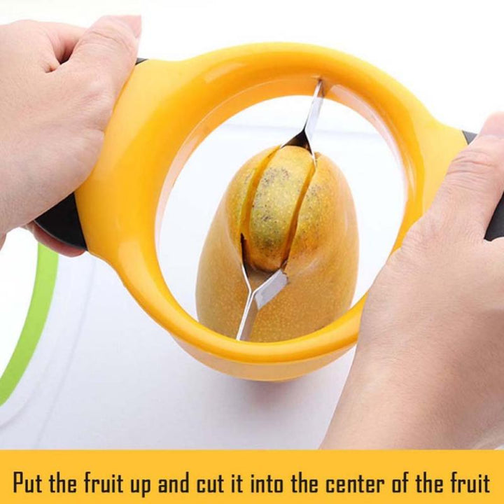 Lisslune | Stainless Steel Mango Slicer Seed Remover