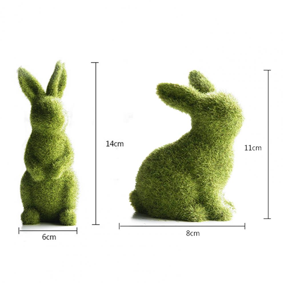 Lisslune | Playful Easter Bunny Harshuis Decor - Delightful Outdoor Sculpture to Brighten Up Your Space
