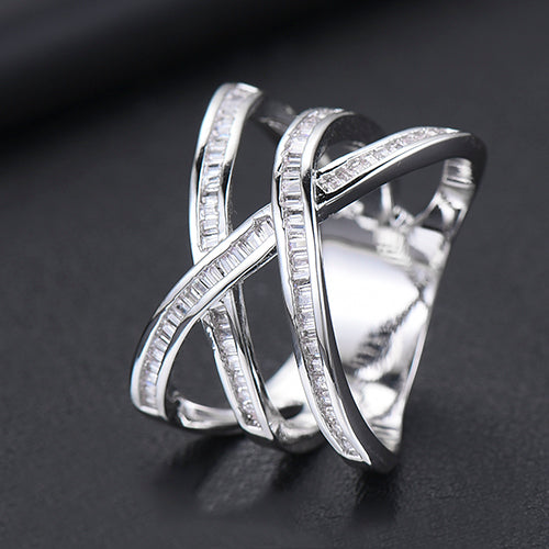 Lisslune | Monaco Design Luxury Statement Stackable Ring For Women